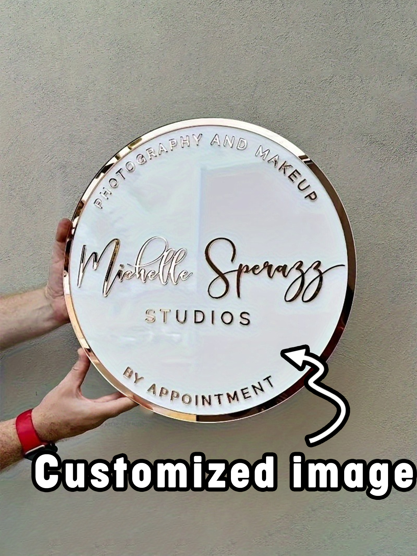 Personalized Acrylic Logo Display Board